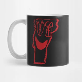 Grunge Heads Vermont Mug